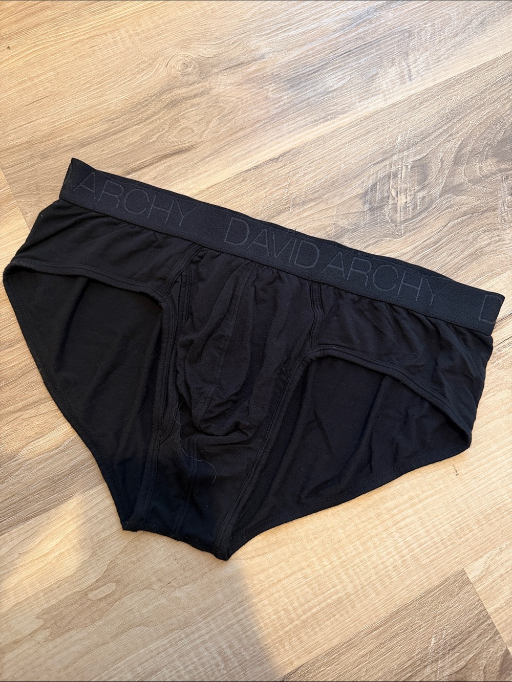 David Archy Classic Black Briefs